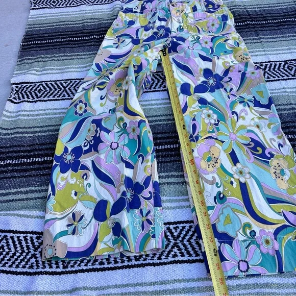 Meave Colette wide leg floral pants size 28 - Picture 6 of 11